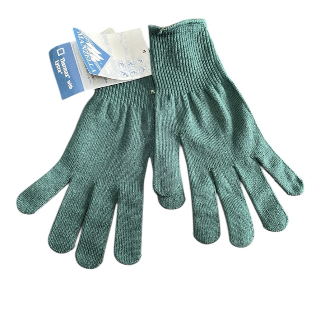 Men's Manzella Max-10 Dupont Thermax with Lycra Gloves NWT